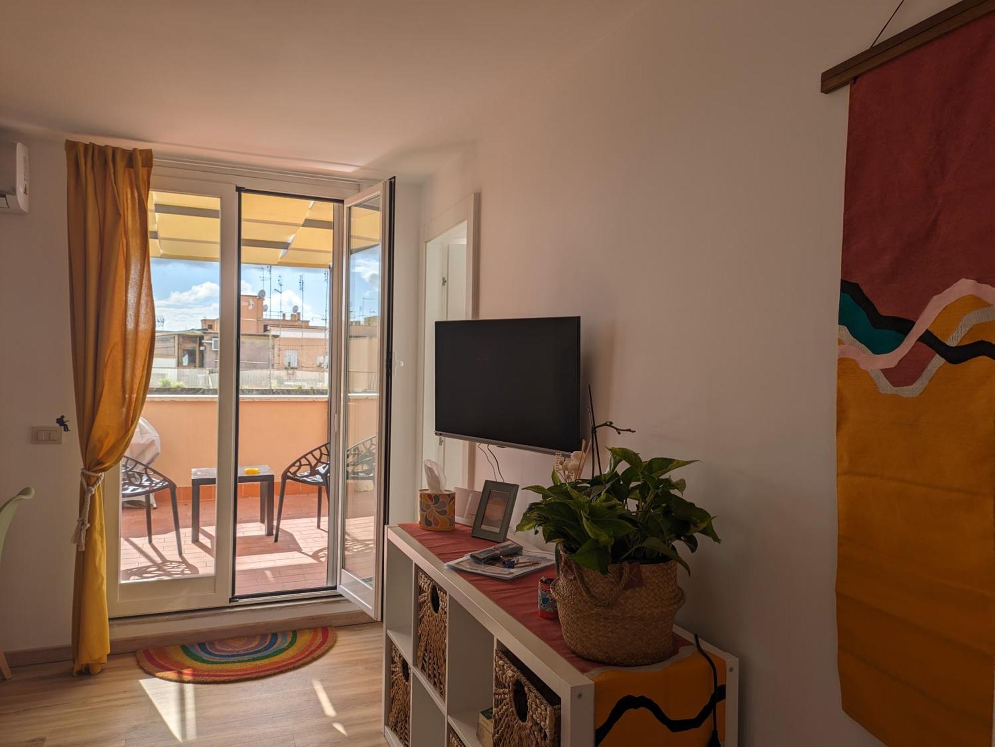 Casetta Sole, Superattico Con Terrazzo Vicino San Pietro, New Rome Exterior photo