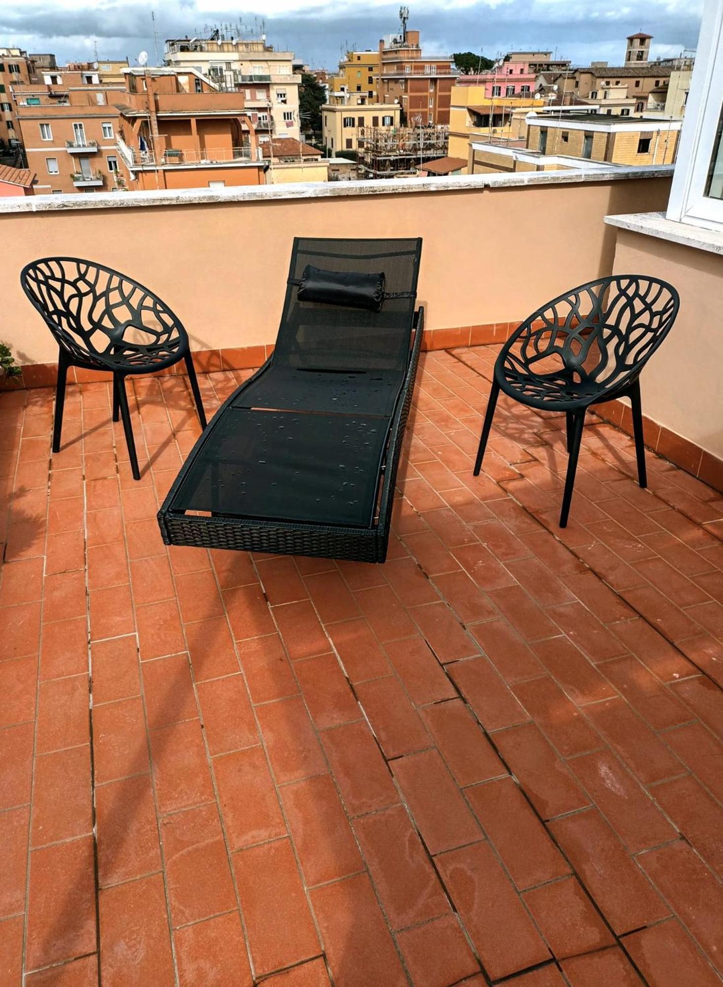 Casetta Sole, Superattico Con Terrazzo Vicino San Pietro, New Rome Room photo